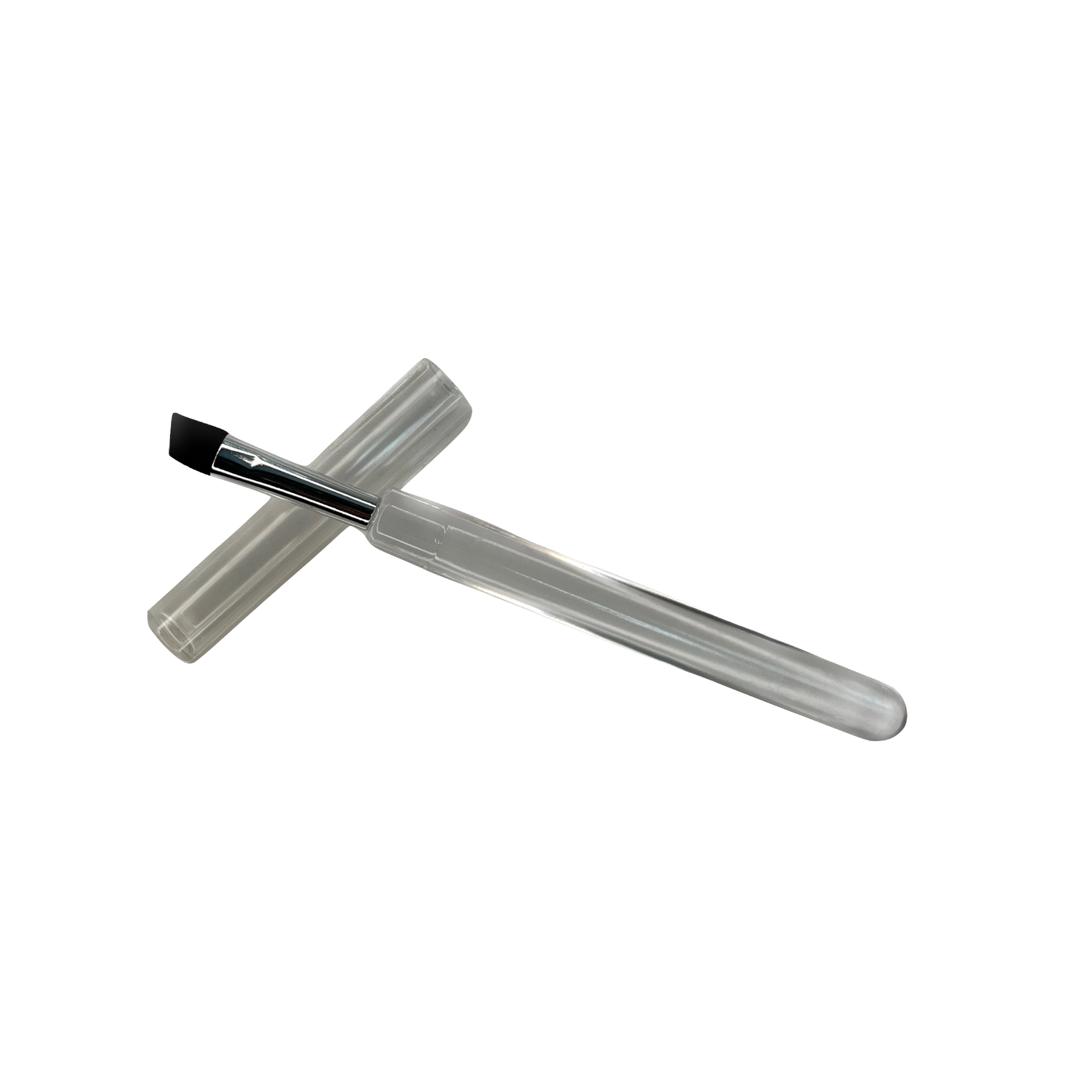 Schräger Silikonpinsel (schwarz)