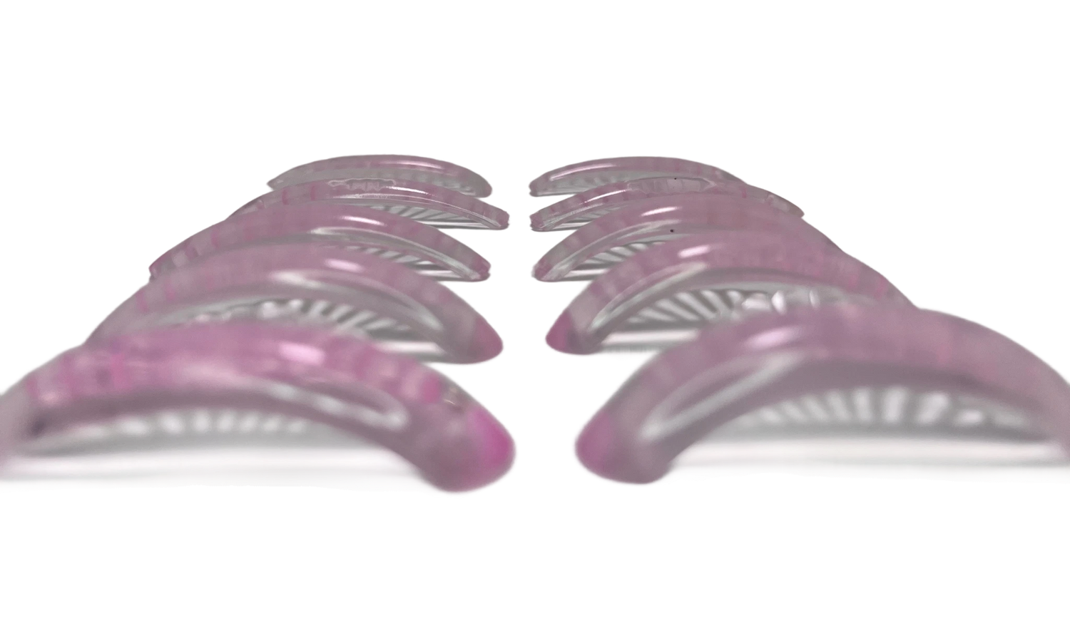 Pink Shell - Super Flexible, weiche und runde Silikonpads