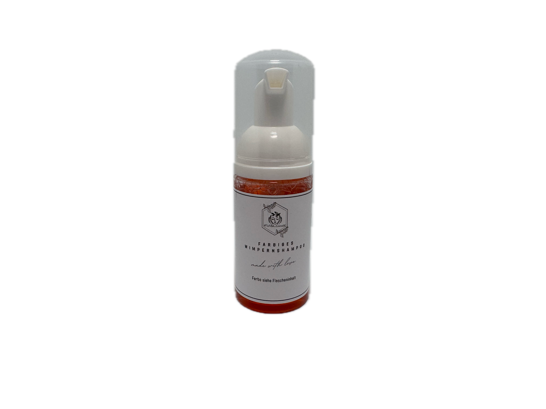 Farbiges Wimpernschampoo - Limited Edition