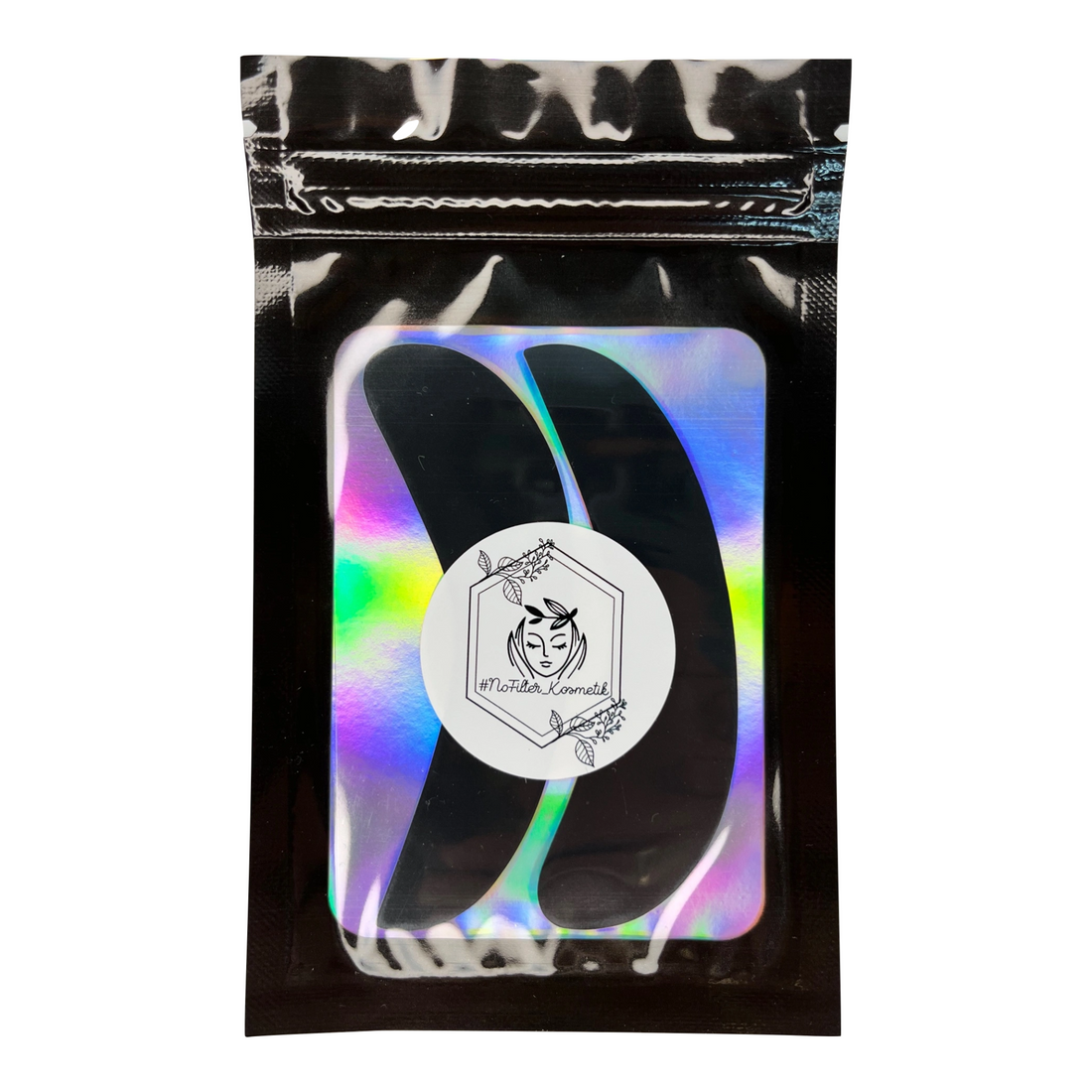 Silikon Under Eye Patches – Black Edition (wiederverwendbar)