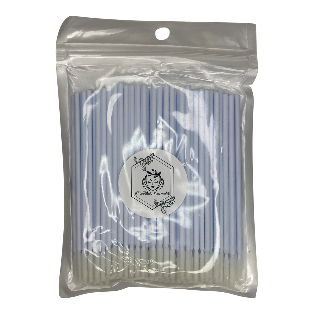 Microbürstchen lang- weiß