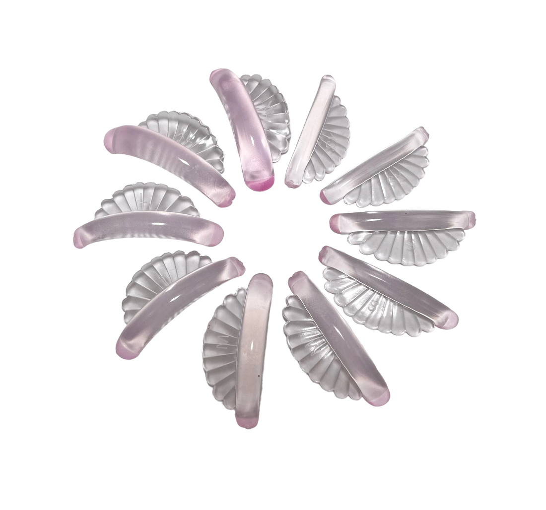 Pink Shell - Super Flexible, weiche und runde Silikonpads